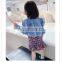 Girls' Denim Two Piece Suit New Korean Style Suit in Autumn 2020