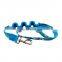 secure leash webbing fun design white dog  printing buffer dog  leash custom print logo dog leash