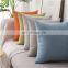 Comfort Customizable Linen Home Office Christmas Decor Sofa Bed Backrest Cushion Throw Pillow Cover