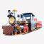 small amusement park rides kids track electric tourist train for sale