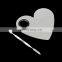 Stainless Steel New Heart Shape Makeup Nail Palette Set Spatula Fashion Palette