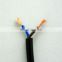 China best price H05VV-F Flexible PVC Insulated 2x4mm2 Power Cable