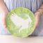 Creative Small Matte Frost White Bird Green Ceramic Plate For Food And Wall Decoration