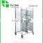 Hotel And Restaurant Supplies 4-tier stainless steel rack trolley , hotel room service trolleys