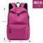 men girls canvas cloth school bags backpacks