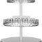 3 Tier Dessert Cupcake Stand Large Pastry Candy Cookie Metal Tower Holder Plate for Wedding Event Birthday Party