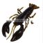 PVC material 14cm 46g artificial large lobster bait fishing lure saltwater soft plastic lure