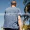 clothing factory custom 100% Organic Cotton T-shirt  Hip Hop Man casual drop shoulder  T shirt loose tee