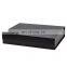 Custom ribbon bow a4 shallow black laminated presentation gift box with magnetic lid