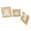 K&B wholesale hot sale modern new wooden natural color DIY photo frame