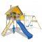 kids outdoor wooden playground with swing backyard playground set outdoor wooden playground