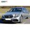 GBT Car bumpers for benz E 63 class automotive parts mercedes benz E 63 class toppik kit W212