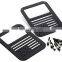 Black Tail Light Guards For Jeep Wrangler 07-17 Guard Light Accessories  Aluminum Alloy Taillights- Pair