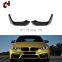 Ch Assembly Brand New Material Black Front Lip Protection Decoration Front Splitters For Bmw 4 Series F82 F83(2014-2020)