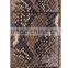 exotic snake print leather phone sleeve python embossed leather phone cover pouch for iphone 5,6,6S PLUS,7
