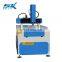 CNC Router Cutting Aluminum Iron Copper 4040 6060 Half Cover Model Metal Sheet Engraving Machine