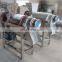 SS screw juice making machine for fruits and pineapple