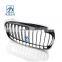 Semi-Chrome Grille Front Bumper Kidney Grill for bmw 5 Series E60 51137065701