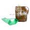 custom Food Grade stand up milk tea small snack liquid clear drink juice drink handle packaging stand up pouch with spout 500ml