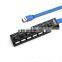 High Quality 7 Port USB 3.0 HUB usb docking station for Macbook PC Laptop with Individual Power LED and Switches
