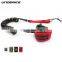 UNDERICE Red 7MM 10FT Leg Rope Coild Paddle Board Leash For SUP Safe Surfing