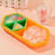 Food Grade Factory Price Silicone Dual-Use Ice Tray High Temperature Resistance Lunch Box and Ice Tray