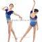 Girls Two Tone Velvet Leotard, Girl Leotard, Training Dancewear