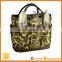 custom printed polyester garden tool bag for women,brown garden tool organizer bag,custom made ladies garden tool bags