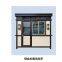 Electric intelligent sliding door factory courtyard translation linear door automatic aluminum alloy factory gate electric telescopic door