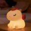 EGOGO USB Rechargeable Kids Night Light with Timer Portable Nursery Lamp Unicorn Silicone Nightlight for Boys Girls Bedroom