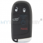 FCC M3N-40821302 Smart key 4 button 434mhz 4A chip for Jeep Renegade 2015-2021 included SIP22 key blade