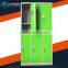 China Factory Competitive Price School Furniture Metal Locker 3 Wide 2 Tier Storage Cabinets Metal School Locker For Staff