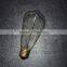 2016 brilliant ST64 e27 decoration antique tungsten halogen lamp