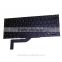 Brand New Danish Design Products Laptop Replacement Keyboard For Apple Macbook Pro Retina 15" A1398 2013-2016