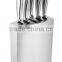 430 S/S HANDLE STAINLESS STEEL 6PCS KITCHEN KNIFE SET