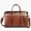 Minandio Guangzhou factory genuine leather office bags for men business man bag leather new stylish leather briefcase for sale