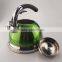 2.5L water boil kettle with full color coating tea pot