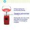 (120291) High quality hand crank solar rechargeable dynamo torch