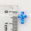 Synthetic 9*12mm Cross Shape Opal Stone Jewelry Made In China