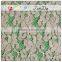 Fashional chantilly white floral lace for lady dress
