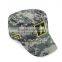 new camouflage military cap / cotton cap with embroidery