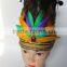 Rooster Tail Feather Headpiece Carnival For Halloween Cosplay