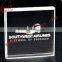 2016 new customized design acrylic crystal paper weight with engraving