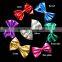 Hair Accessory Feather Bows,3" Metallica Shinny Hair Bow By Piece