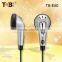 disposable high quality cheap stereo earphone, disposable earbuds