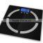 digital body fat scale stores data for up to 10 differents users