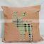 PLUS machine embroidery designs deer print cushion cover