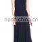 Wholesale Women Halter Sleeveless Long Lace Muslim Formal Maxi Dress