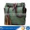 European style vintage waterproof leather messenger bag from China