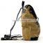 Factory OEM canvas travel sport shoulder bag with ladle cover